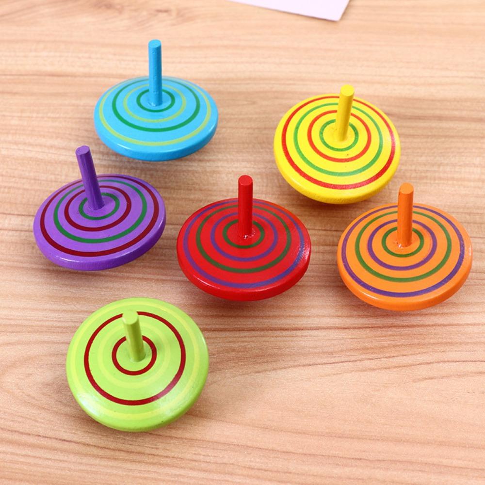 Con Quay Đồ Chơi Spinner BằNg Gỗ GiúP GiảM Stress