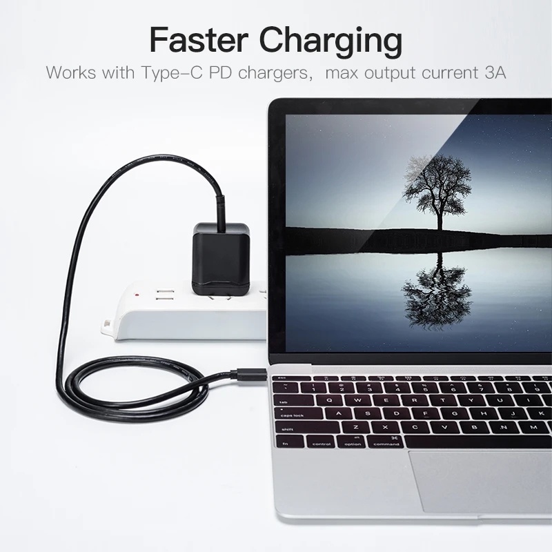 Dây Cáp Sạc Nhanh 5A USB C Sang USB Type C 80W Cho Samsung Xiaomi 12 Huawei