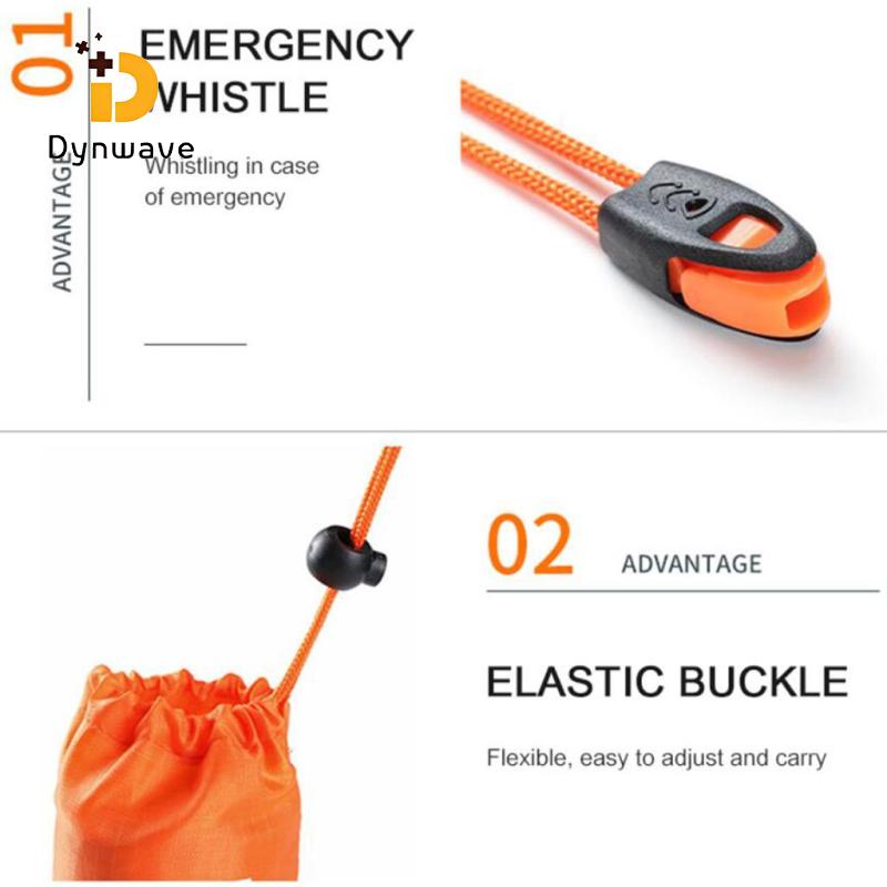 Túi Ngủ Khẩn Cấp Siêu Nhẹ Có Còi