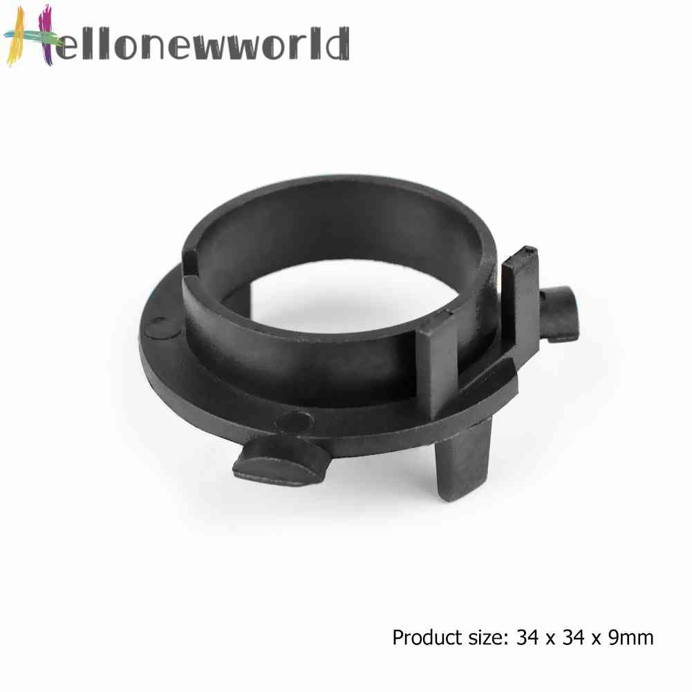 2pcs H7 LED Headlight Bulb Base Adapter Holders Retainers for Hyundai Nissan Kia