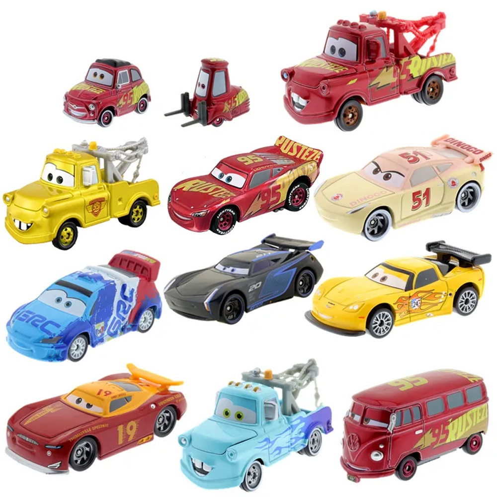 Xe Pixar 3 Lightning Mcqueen Mater Fabulous Hudson 1: 55 Đồ Chơi Ô Tô Mô Hình Hợp Kim Kim Loại Diecast Quà Tặng Cho Bé Trai
