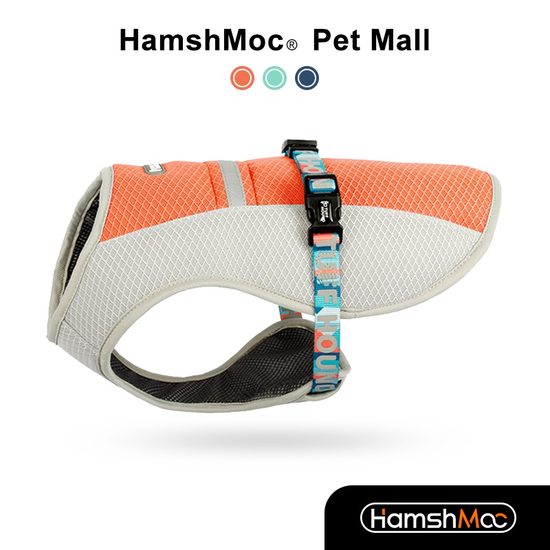 HamshMoc Áo Khoác Phản Quang Làm Mát Chống Tia UV Có Thể Điều Chỉnh Bảo Vệ Chó Đi Săn / Cắm Trại Ngoài Trời