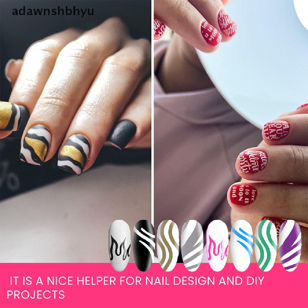 Set 4 Bút Chì Vẽ Trang Trí Móng Tay Nghệ Thuật Chống Thấm Nước