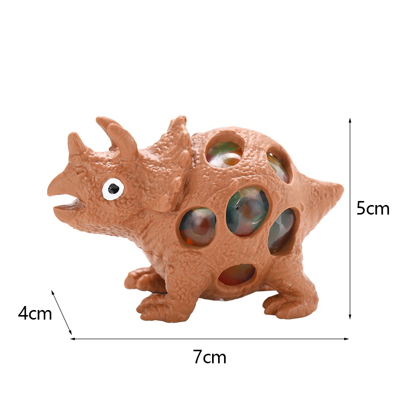 Set 3 Đồ Chơi Squishy Hình Khủng Long Giúp Giảm Căng Thẳng