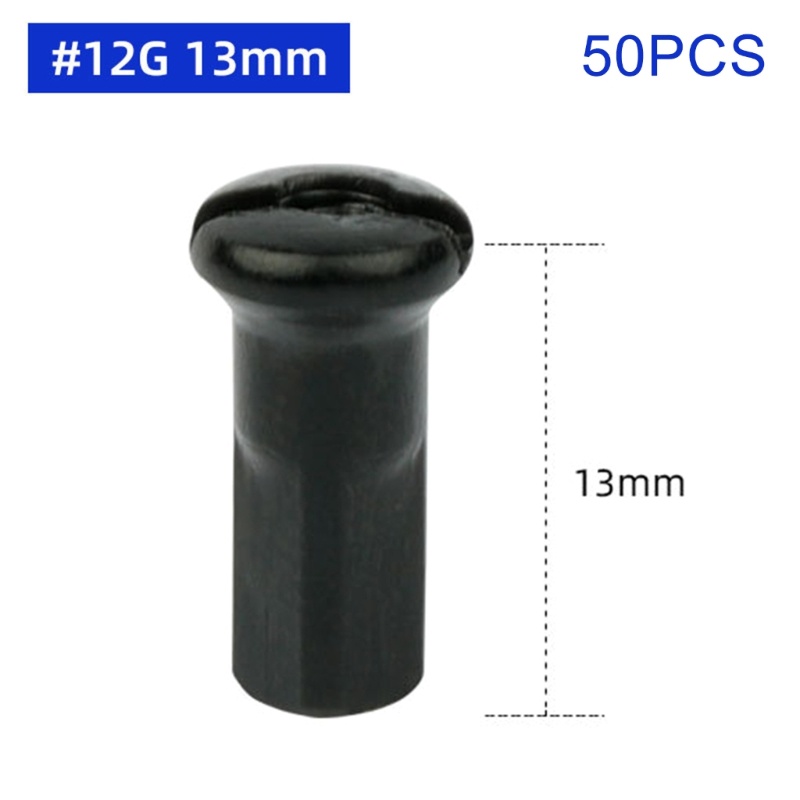 Set 50 Núm Vú Giả Bằng Đồng Thau 14G 13G 12G Cho Xe Đạp Leo Núi