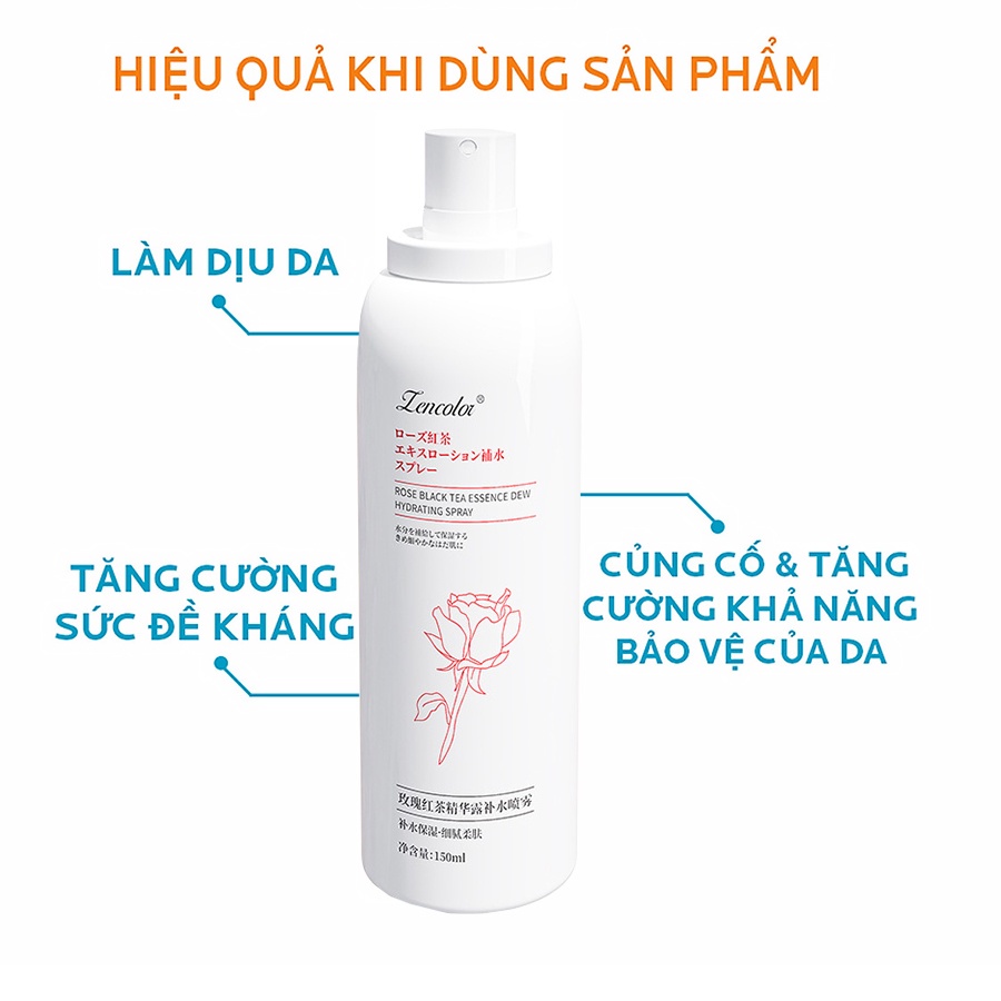 Xịt khoáng dưỡng ẩm, làm sáng da, bình xịt khoáng cấp nước làm dịu da, chống lão hóa, xịt khoáng nội địa Trung