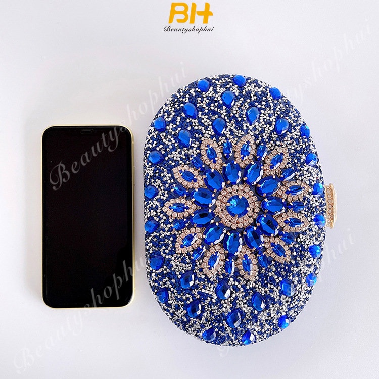 Túi Xách Đeo Chéo Guling Jinggui 2023 Đính Đá Quý Thời Trang Sang Trọng Cho Nữ