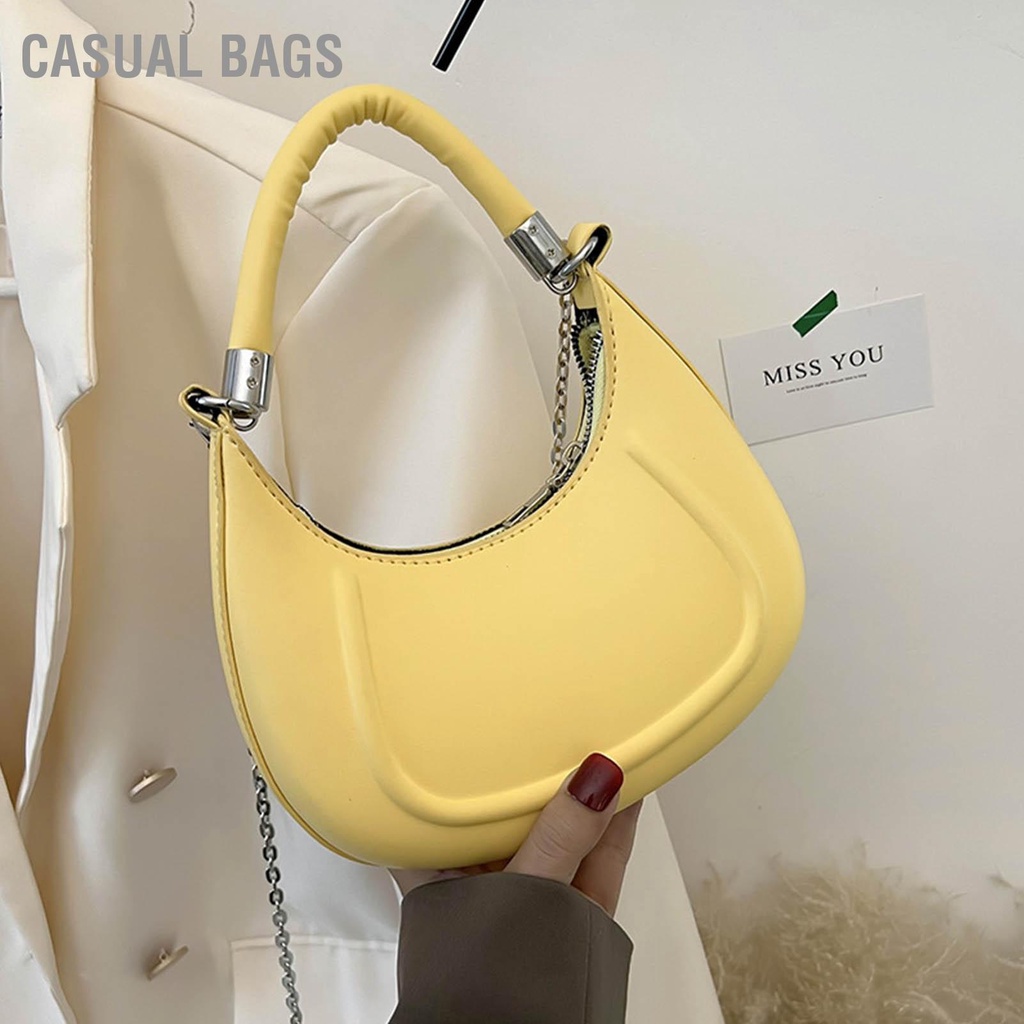 Có hàng sẵn Túi Đeo chéo Nữ Màu Trơn Chống Thấm Nước Thời Trang Thanh Lịch Bằng Da PU