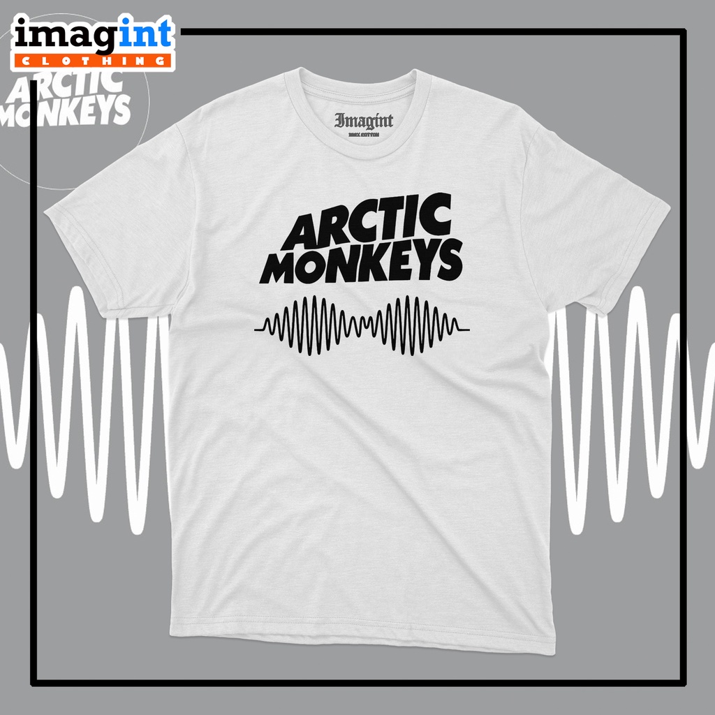 Áo Thun Tay Ngắn Màu Đen In LOGO Arctic MONKEYS Cỡ Lớn XS-XXXL 100% Cho Nam