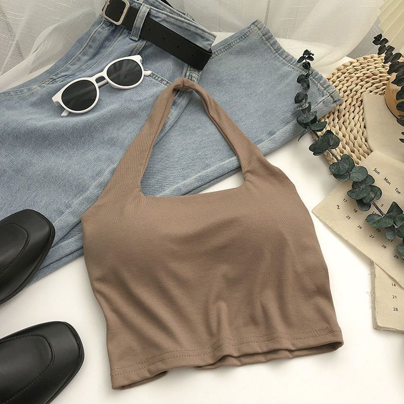 COZOK Áo Tank Top Sát Nách Cổ Chữ U Dáng Ôm Thời Trang Quyến Rũ Cho Nữ