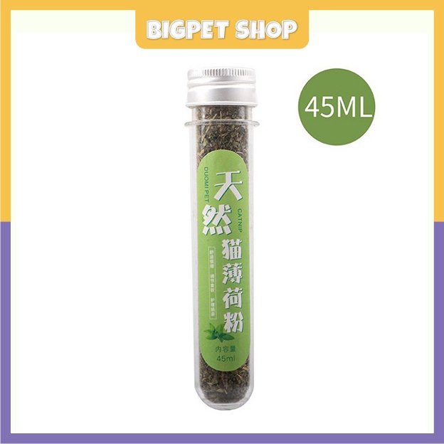 Cỏ bạc hà cho mèo phê pha xả streess