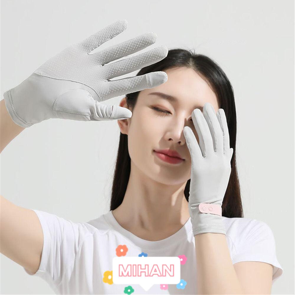 Găng Tay Lụa Chống Tia UV Thời Trang Mùa Hè MIHAN1