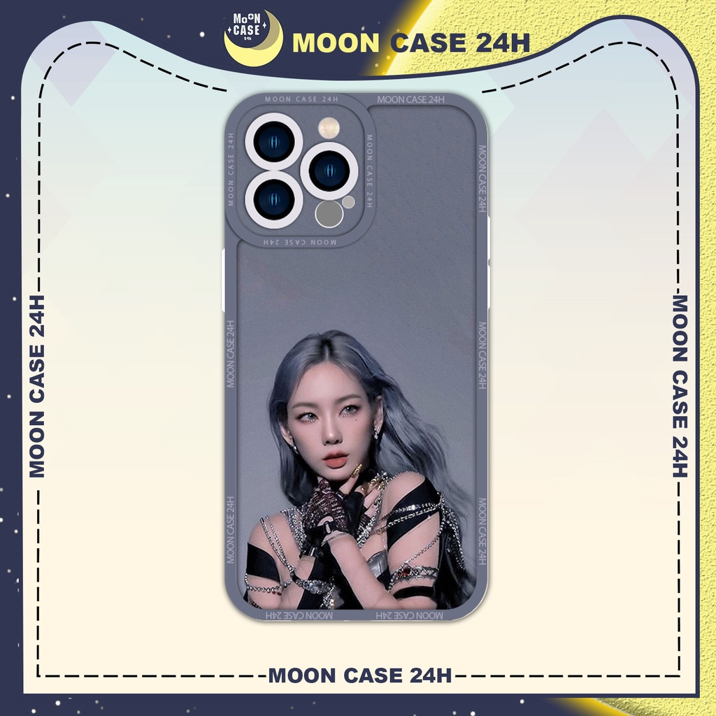 Ốp lưng iphone MOON CASE 24H Kpop Taeyeon SNSD Cool Ngầu ip 8/x/xs/xs max/11/12/13/14pro/plus/promax