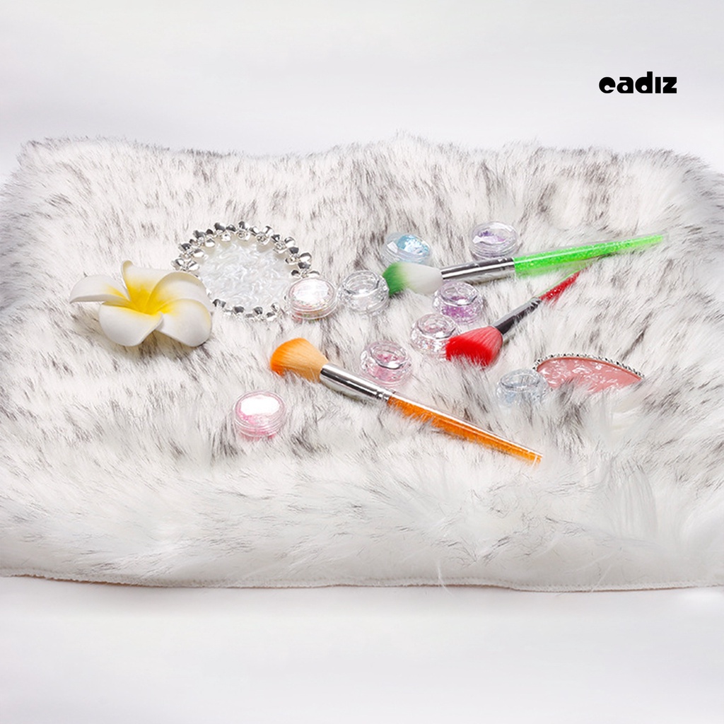 Đệm Trưng Bày Móng Tay Nghệ Thuật Bằng Polyester Siêu Mềm Màu Sắc Sống Động Chống Trượt