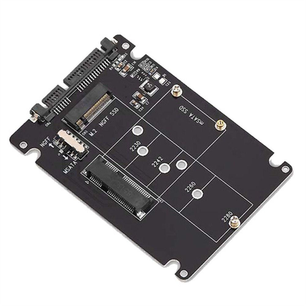 Thẻ Chuyển Đổi Đầu Đọc Thẻ Nhớ SSD SATA MSATA Sang SATA 3.0 Chuyên Dụng Cho Máy Tính