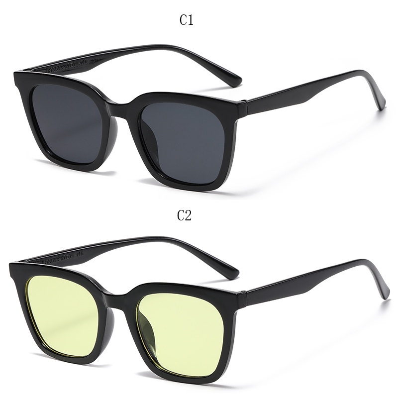 Kính Mát Hình Vuông Nhiều Màu Sắc Kẹo Ngọt Phong Cách Hàn Quốc Cổ Điển Thời Trang Mùa Hè Cho Nam Và Nữ