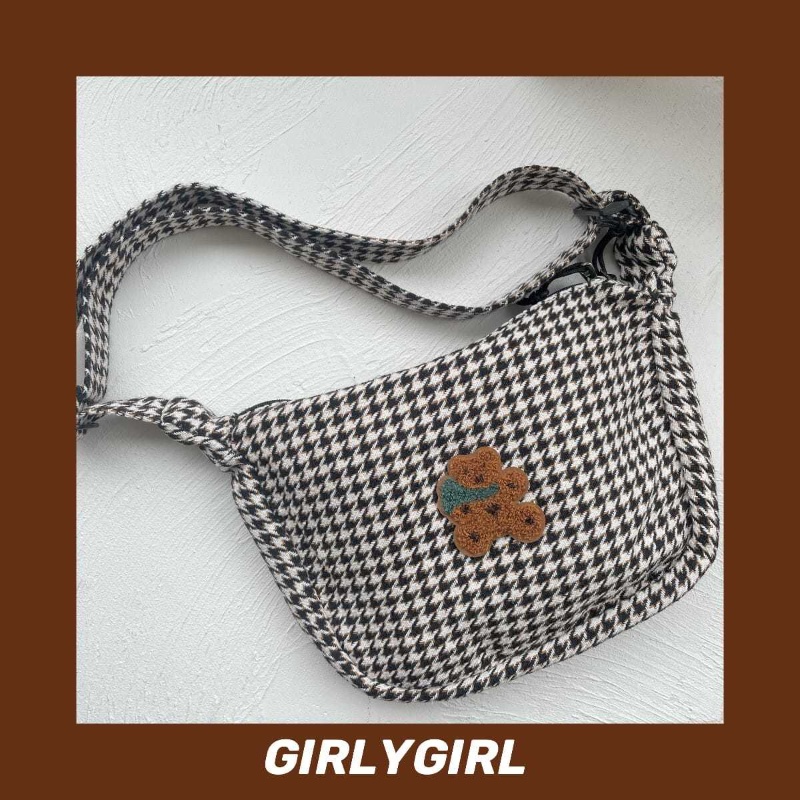 Túi Đeo Chéo Phong Cách Harajuku Nhật Bản Cho Nữ