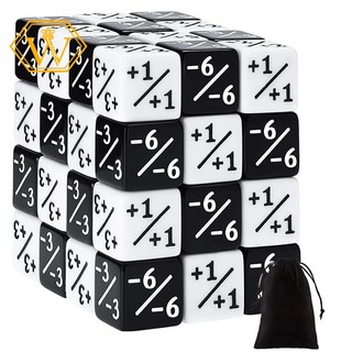 48 pieces 16mm dice counters token dice loyalty dice d6 dice square for mtg,ccg,card gaming