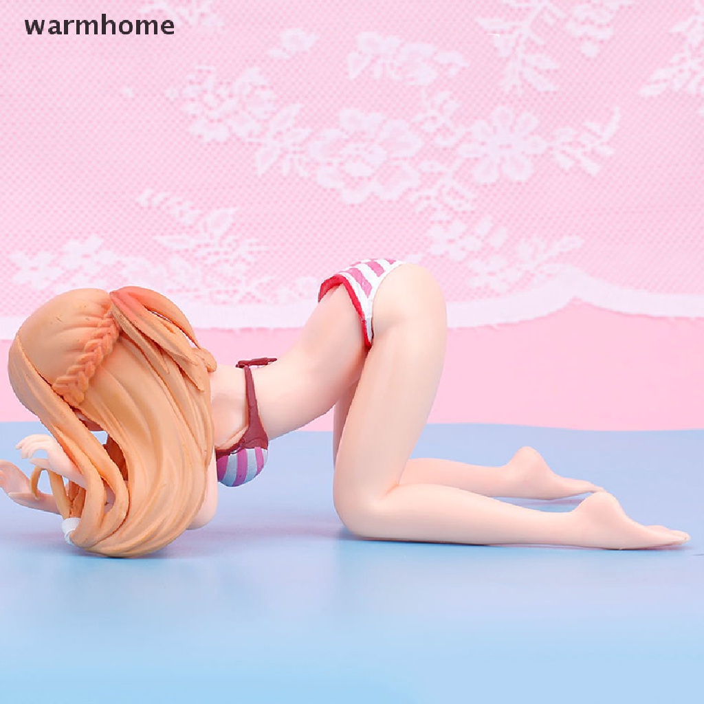 Warmhome Yuki Asuna Giá Đỡ Điện Thoại Mô Hình Cô Gái Gợi Cảm Bằng PVC Mặc Đồ Bơi