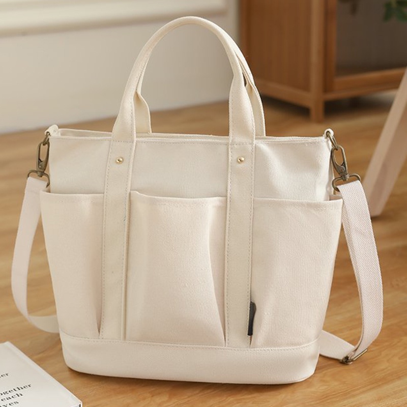 Túi tote Bằng Vải nylon Sức Chứa Lớn Đa Năng Thời Trang Dễ Phối Đồ Cho Nữ