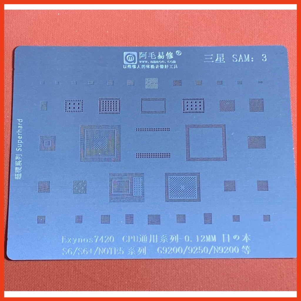 Vỉ làm chân Samsung Sam1 đến Sam17