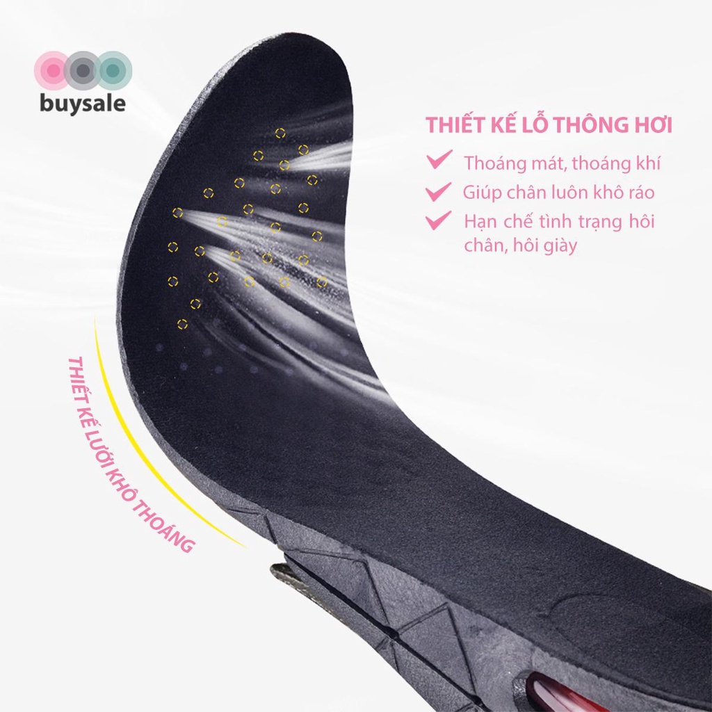 02 Miếng Lót Giày Độn Đế Tăng Chiều Cao  -  BuySales - BSPK353