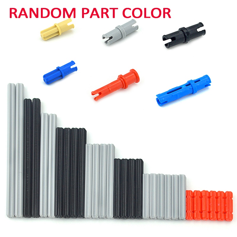 Bộ 638 Cái Trục Bánh Răng Chéo Cho Xe Lửa Đồ Chơi Tương thích với LEGO