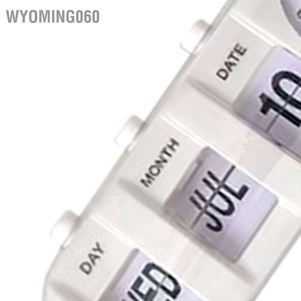 Wyoming060 Lịch Đồng Hồ Báo Thức Hình Dạng Sáng Tạo Trang Trí Nhảy Để Bàn Cho Gia Đình Phòng Khách Ngủ Văn