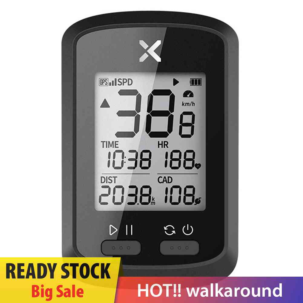 Đồng Hồ Đo Tốc Độ Không Dây GPS Chống Thấm Nước Cho Xe Đạp