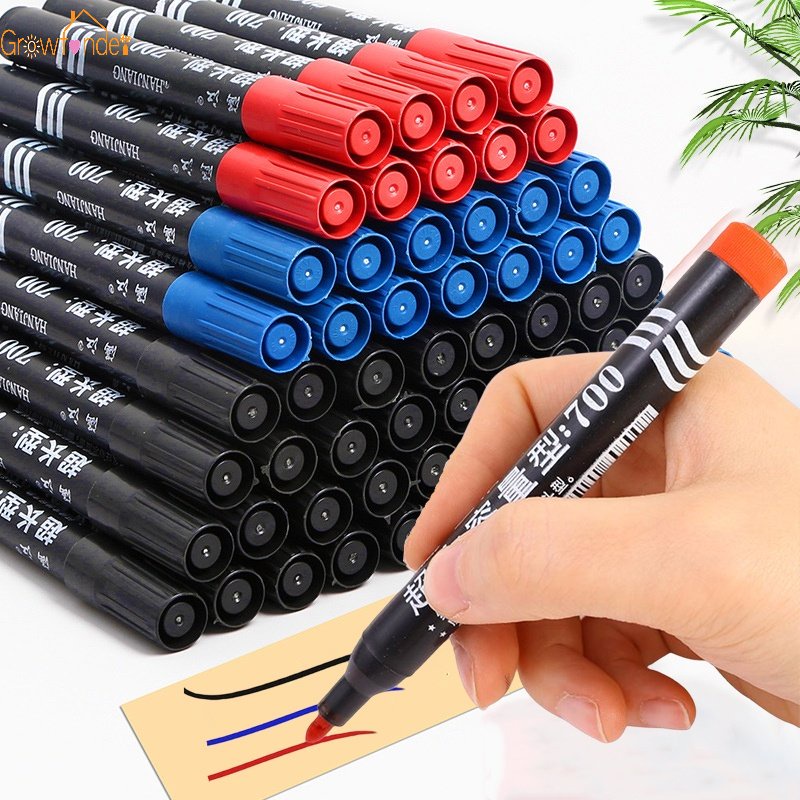 1 Bút Lông Mực Đầu Lớn Chống Nước Dầu Vẽ Graffiti Cho Sổ Tay DIY