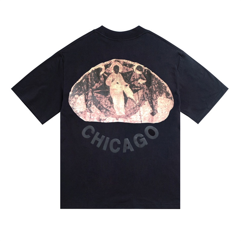 Áo Thun Ngắn Tay In Hình Chúa Jesus CPFM Kanye622