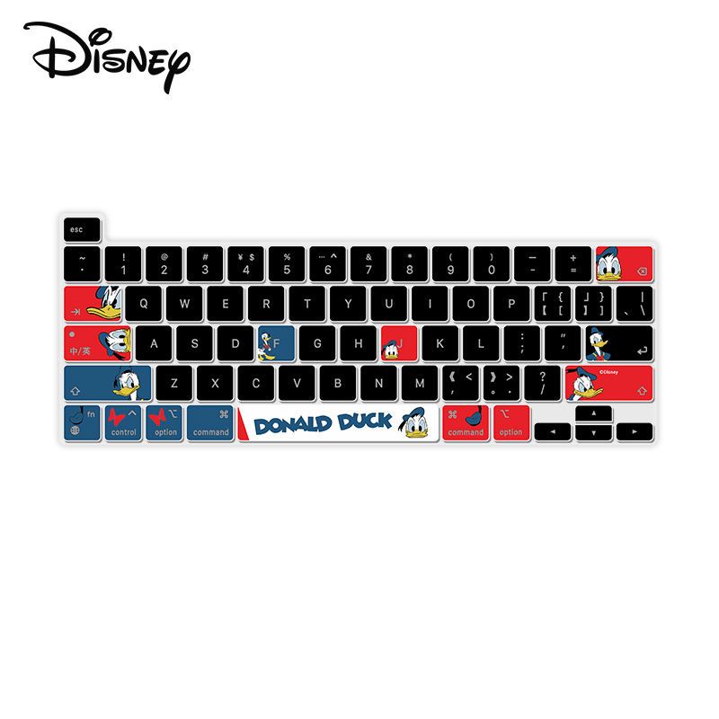 Vỏ Bọc Bàn Phím Máy Tính MacBook Pro / Air13 15 16 Họa Tiết Hoạt Hình Disney Dễ Thương