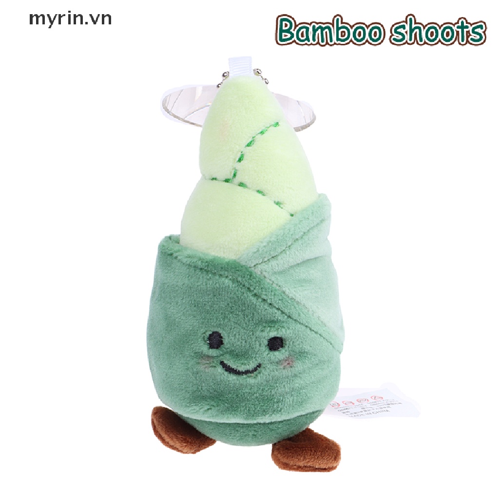 Móc Khóa Nhồi Bông Hình Rau Củ Quả Bắp Cauliflower Broccoli VN