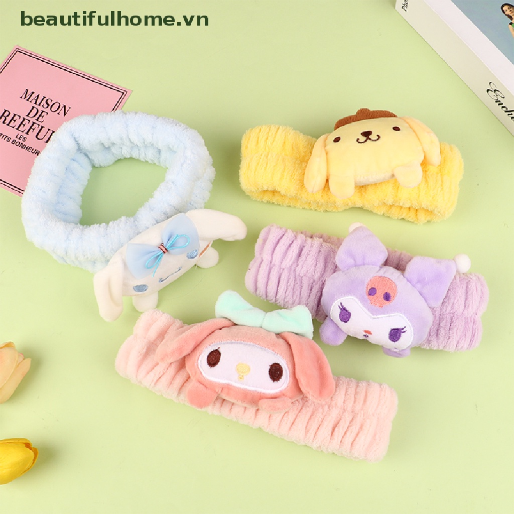 Băng Đô Cài Tóc Bằng Vải Bông Trang Điểm Thời Trang Dành Cho Bạn Gái