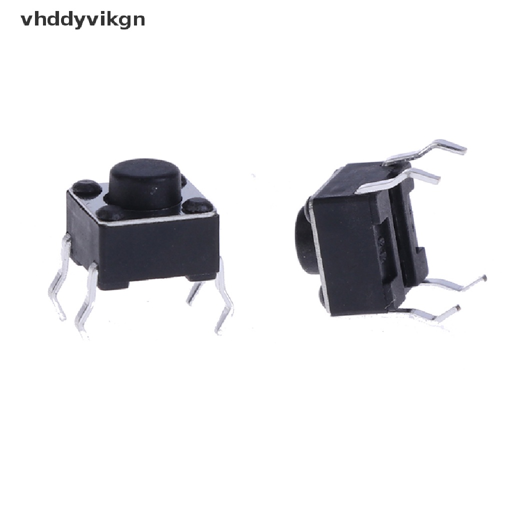 Set 20 Công Tắc Nút Nhấn 4 Chốt 6 * 6 * 5mm