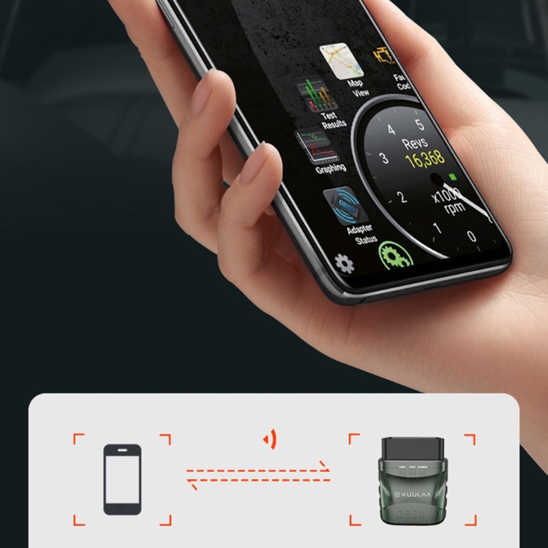 Thiết Bị Quét Chẩn Đoán Lỗi Xe Hơi IOR Obd2 Elm-327 Cho IOS Android