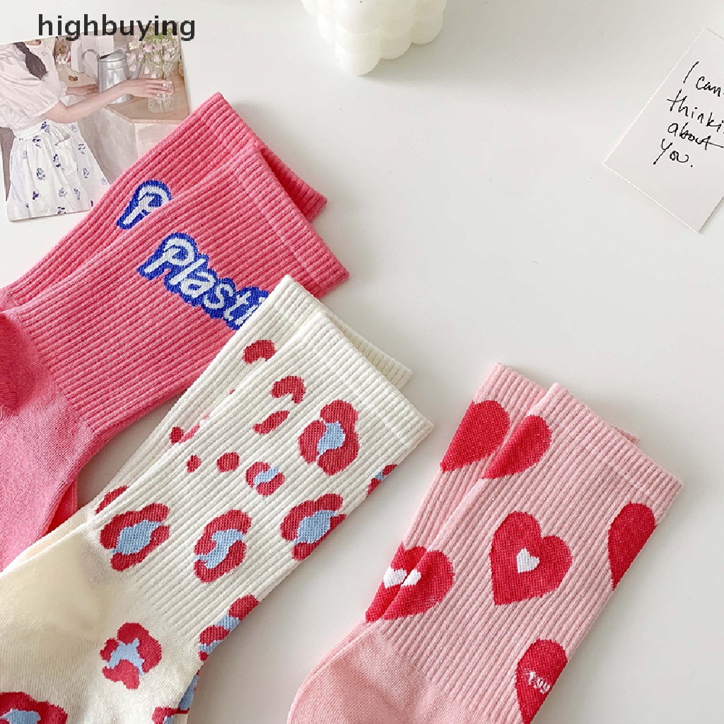 Đôi Vớ Cotton Họa Tiết Trái Cây Dễ Thương Cho Nữ