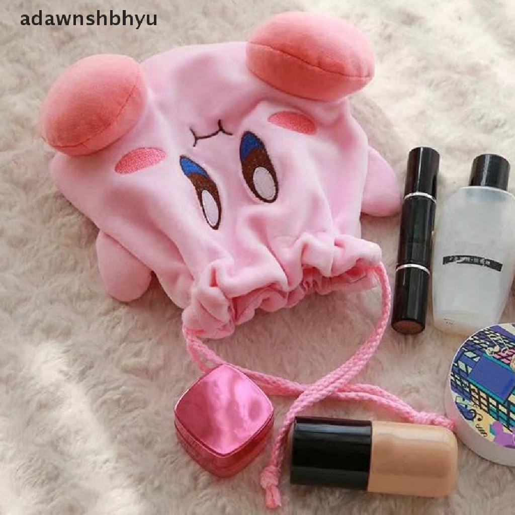 Túi Đựng Tiền Xu / Mỹ Phẩm Hình Nhân Vật Hoạt Hình Anime Kirby Nhồi Bông Đáng Yêu