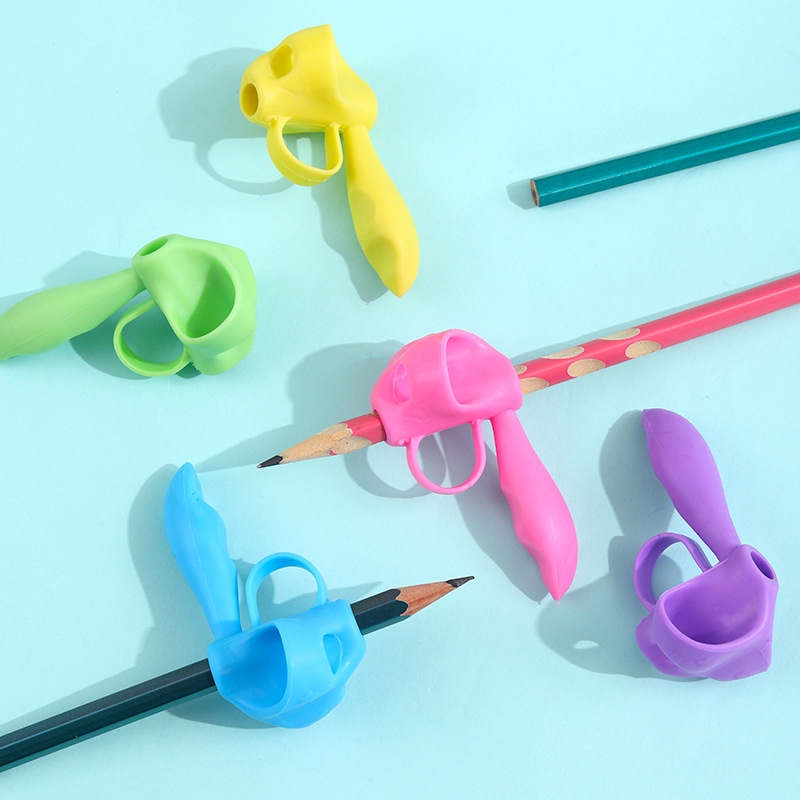 1 Bộ Dụng Cụ Hỗ Trợ Viết Thư Pháp Bằng Silicone Cho Người Mới Bắt Đầu