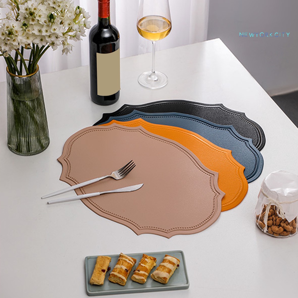 Tấm Lót Bàn Ăn Cách Nhiệt Chống Thấm Nước Dễ Lau Chùi Tiện Dụng