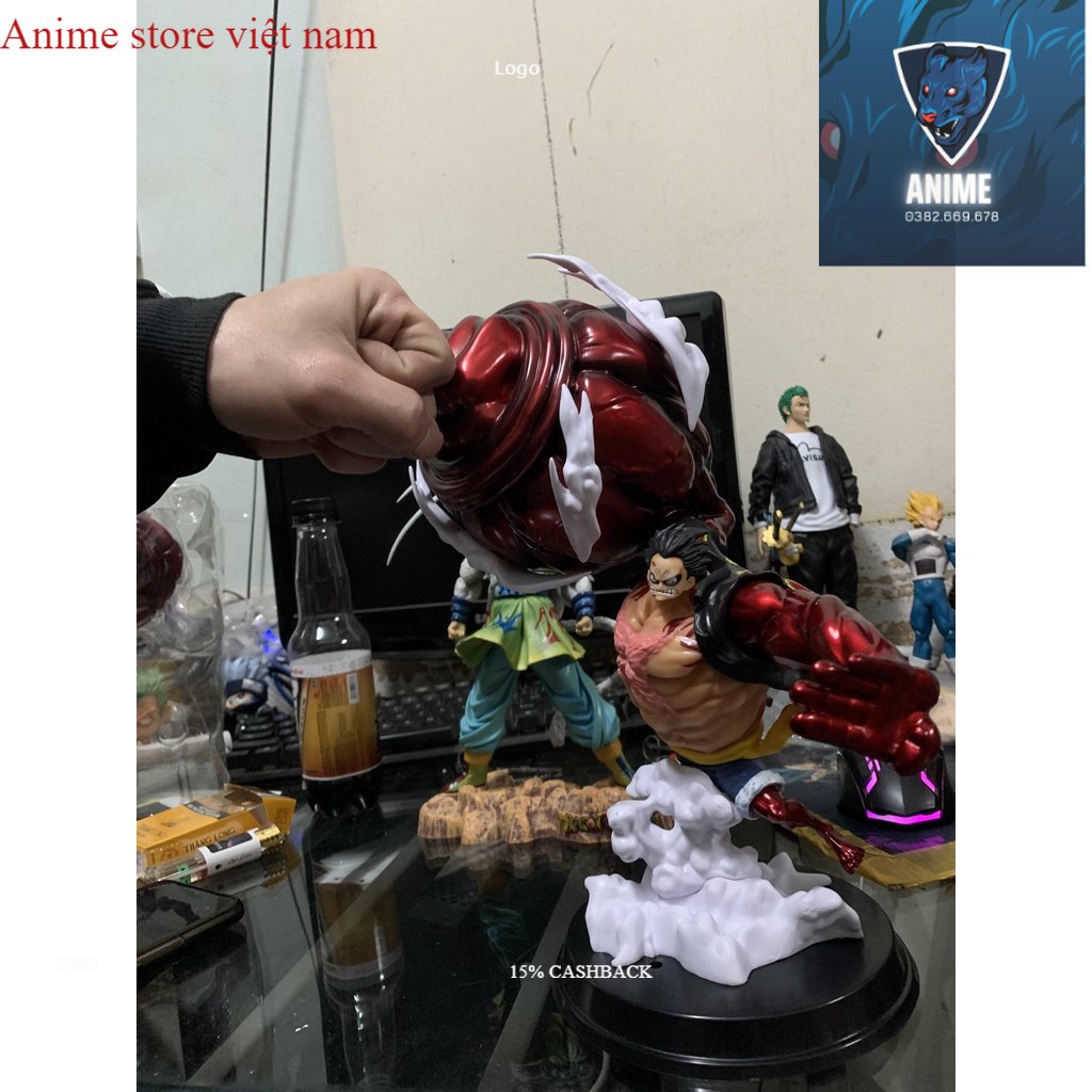 Mô hình nhân vật hoạt hình Luffy One Piece Gear 4 - Mô hình One Piece