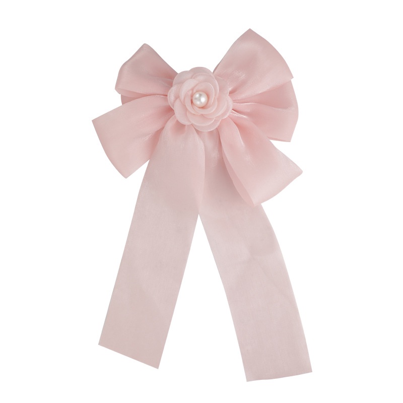 Kẹp Tóc Hình Nơ Lấp Lánh Tinh Tế Phụ Kiện Tóc Nơ Hoa