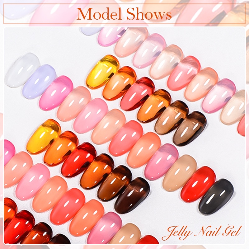 Gel sơn móng tay MTSSII MEET ACROSS UV màu nude hồng bán vĩnh viễn 7ml