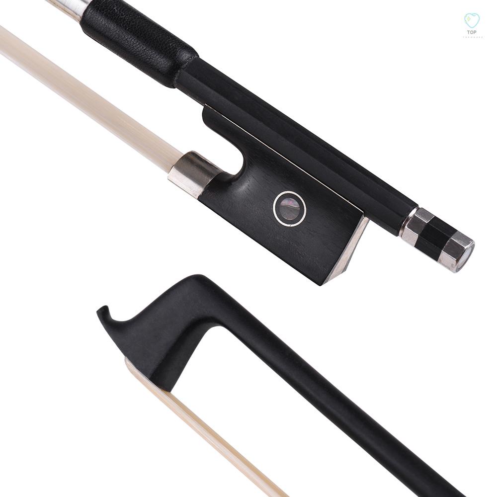 Cung Kéo Đàn Violin 4 / 4 Bằng Sợi Carbon Lông Ngựa Đàn Hương