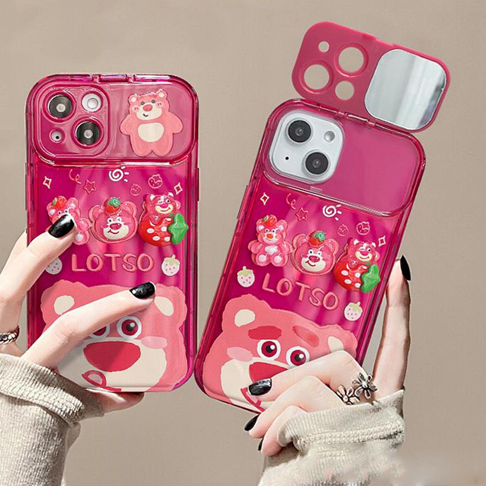 Ốp Điện Thoại Silicone Mềm Hình Gấu 3D Cho IPhone 7 8 6 S + 11 12 13 14 Pro MAX + Mini X XR XS MAX SE 2020 11Pro 12pro 13Pro