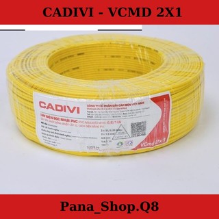 Dây điện cadivi đôi mềm 2x1.0 - vcmd2x1.0