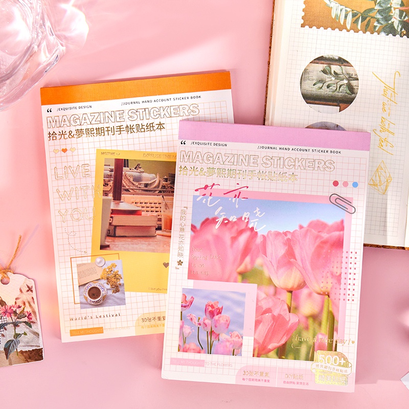 Nhãn Dán Giấy Washi DIY Dễ Thương Trang Trí Sổ Tay Nhật Ký