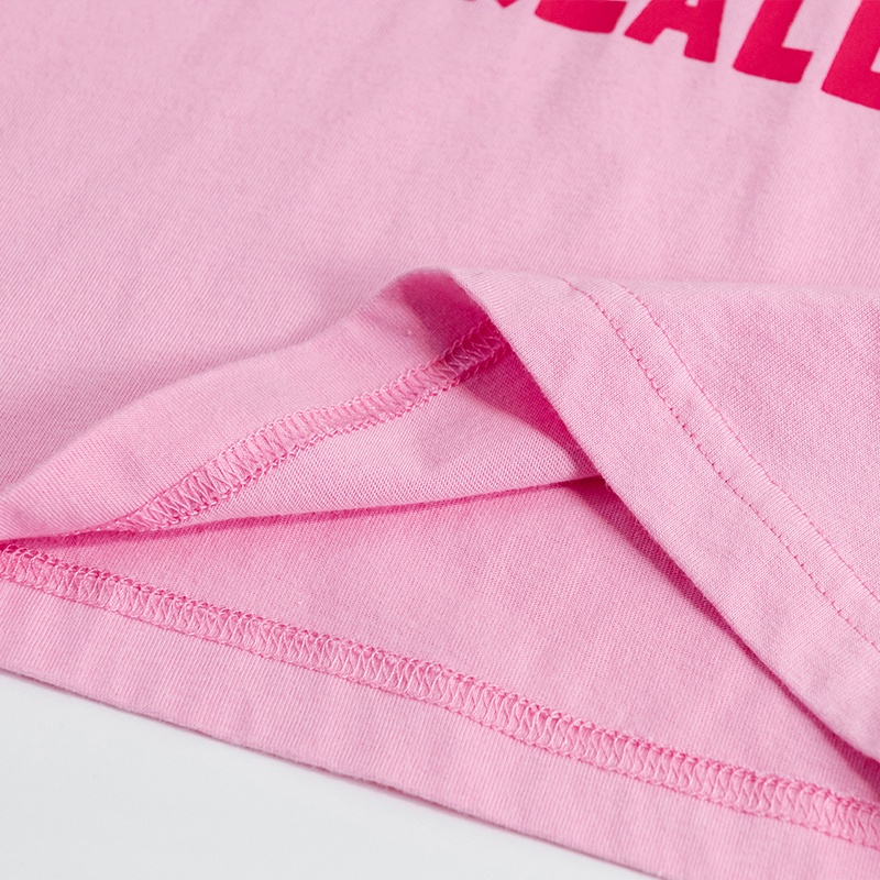 Áo Thun Thời Trang Mùa Hè Phong Cách Hàn Quốc Cho Bé Gái 0-6 Tuổi