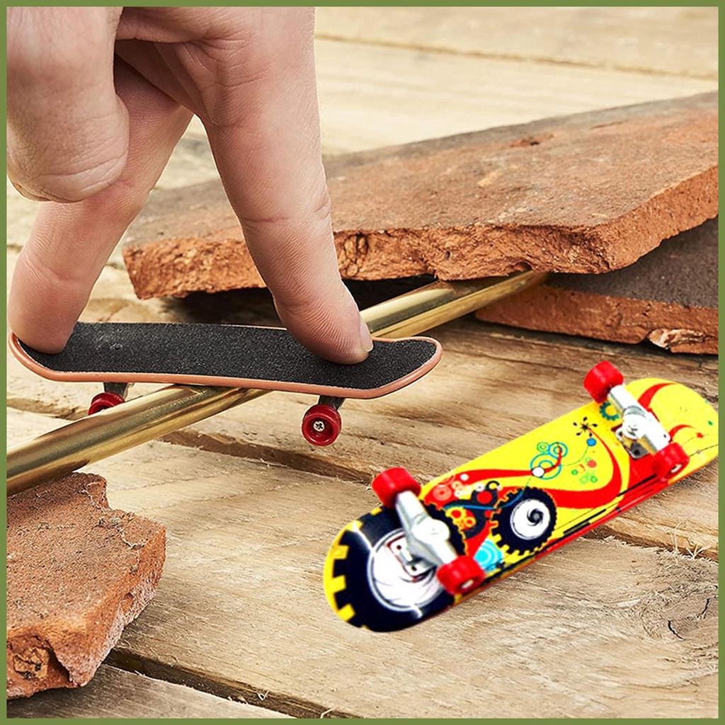 Ván Trượt Ngón Tay Màu Nhám Linh Hoạt Cho Bé