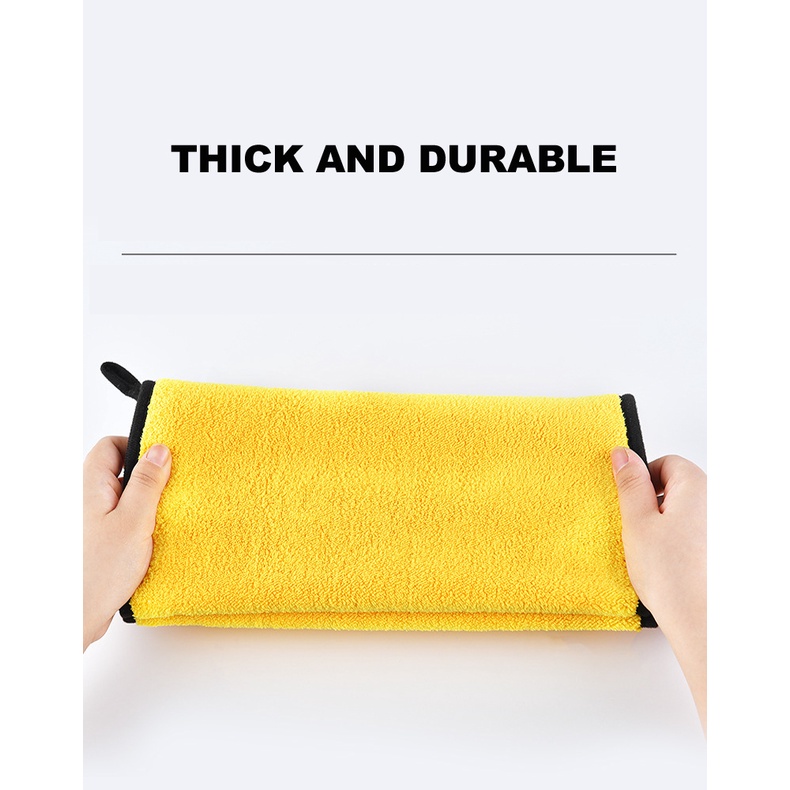 Khăn Lau Xe Hơi / Nhà Bếp Bằng Sợi Micro Tiện Dụng Chất Lượng Cao